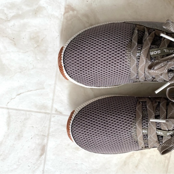 Sorel Out ’N About Plus Waterproof Suede Mesh Upper Trainer Sneakers size 9 - Picture 9 of 14